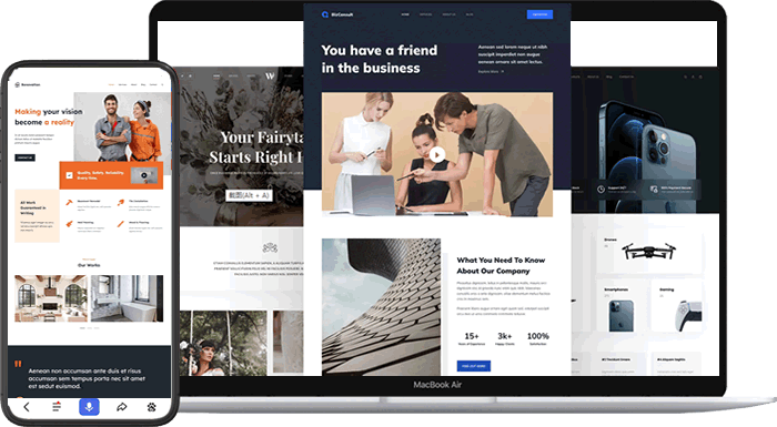 為外貿出口企業制作英文外貿網站定制開發